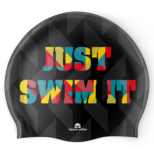 Just Swim It Swim Cap - Black