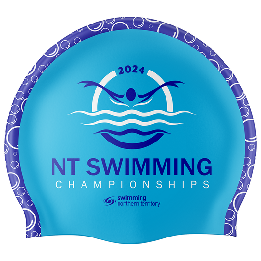 2024 NT Swimming Championship Swim Cap - Blue