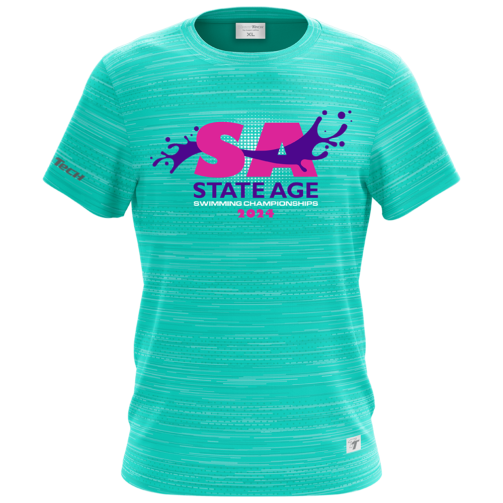 2024 SSA State Age Championships 'Names' Tee - Teal