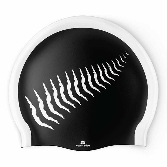 NZ Swimmer Fern Swim Cap