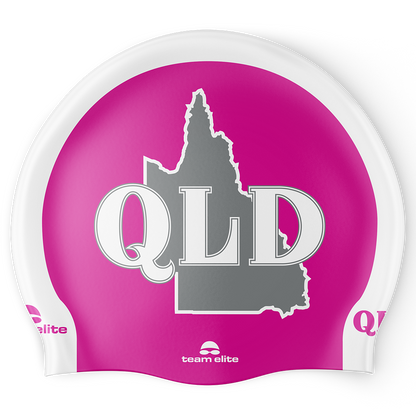 Queenslander Swim Cap - Pink