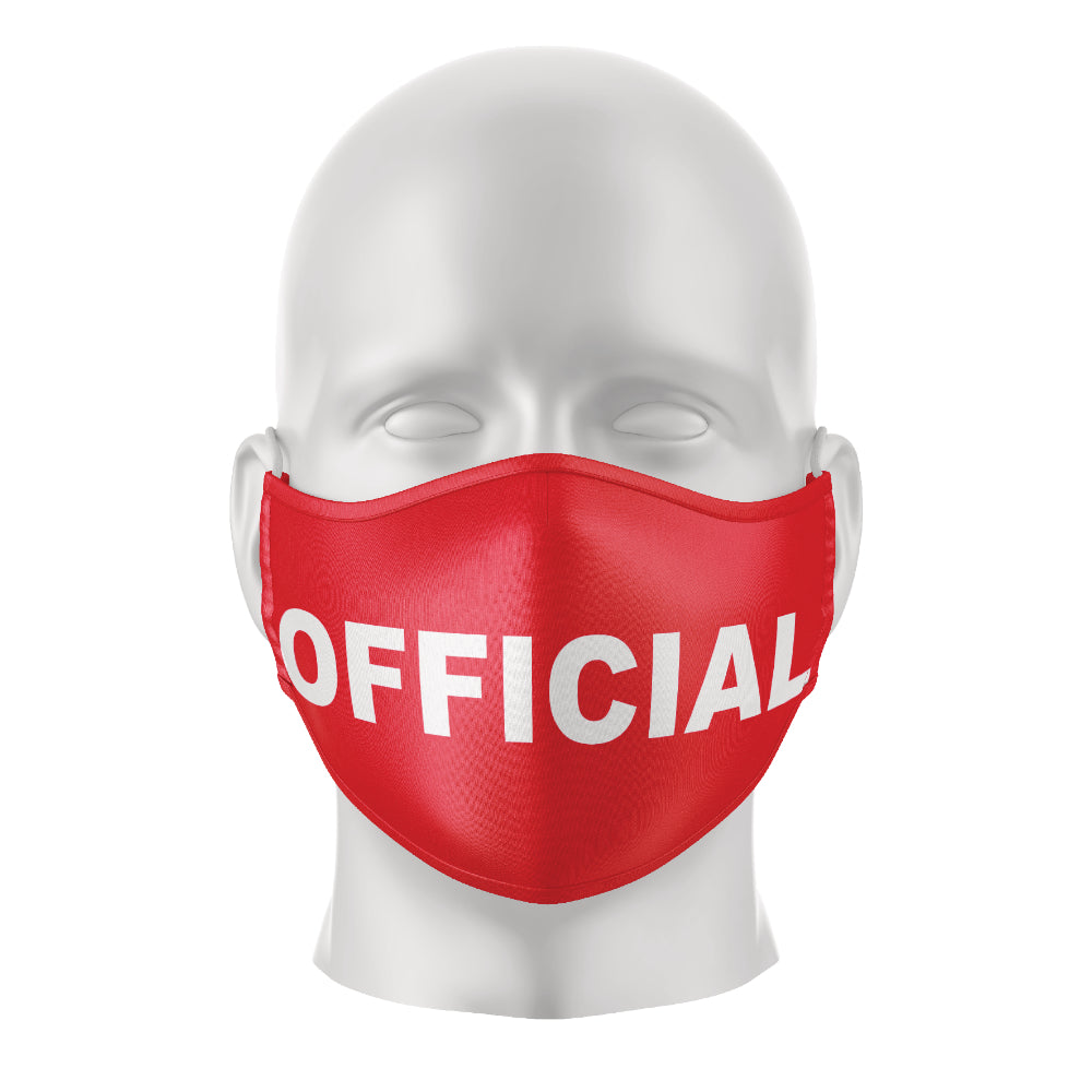 Reusable Face Mask - Official Red